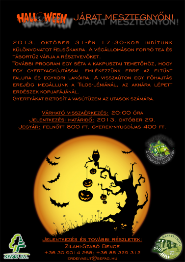 halloween plakát